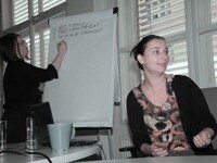 Veronika Šprincová a Marcela Adamusová (lektorky a koordinátorky Fóra 50 %) Veronika Šprincová a Marcela Adamusová (lektorky a koordinátorky Fóra 50 %)