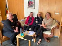 Setkání se zástupkyní levicově-zeleného hnutí Setkání se zástupkyní levicově-zeleného hnutí