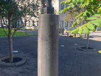 Busta Björg Carítas Þorláksson v univerzitním campusu Busta Björg Carítas Þorláksson v univerzitním campusu