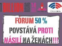 One Billion Rising - akce proti násilí na ženách One Billion Rising - akce proti násilí na ženách