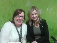 Mentee Dita Výborová s mentorkou Hilde Thorkildsen Mentee Dita Výborová s mentorkou Hilde Thorkildsen