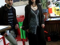 Porotce Karel Muller se ženou Porotce Karel Muller se ženou