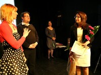 Ivana Cabrnochová - předání ocenění Ivana Cabrnochová - předání ocenění