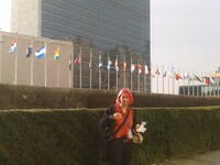 United Nations‘ Comittee for women’s rights talks in New York 2014 - Jana Smiggels Kavková